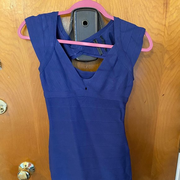 Guess Dresses & Skirts - Dark Blue Guess Bandage Dress S
